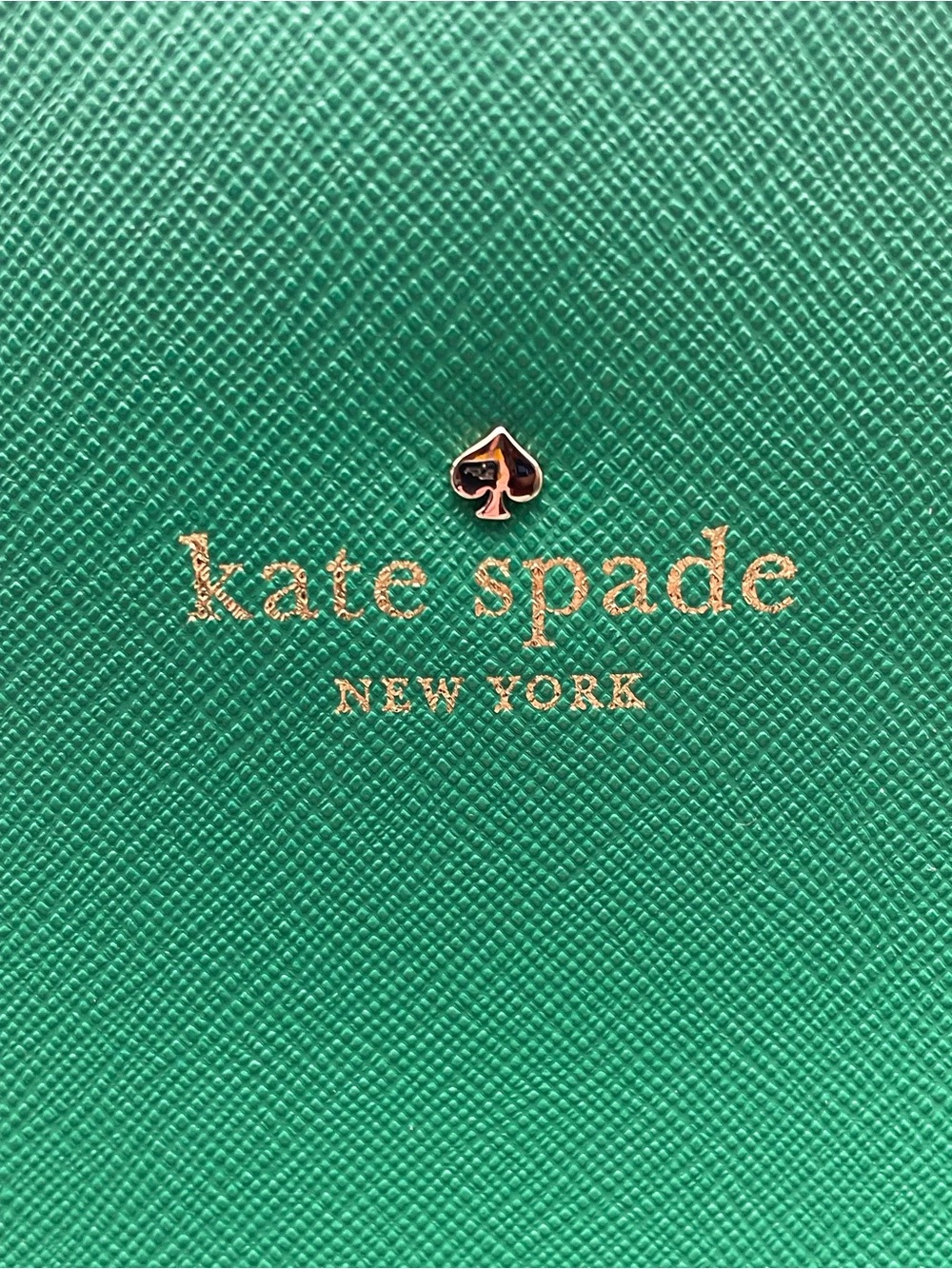 Kate Spade NY Green Structured Leather Shoulder Tote Bag - Picture 4 of 14